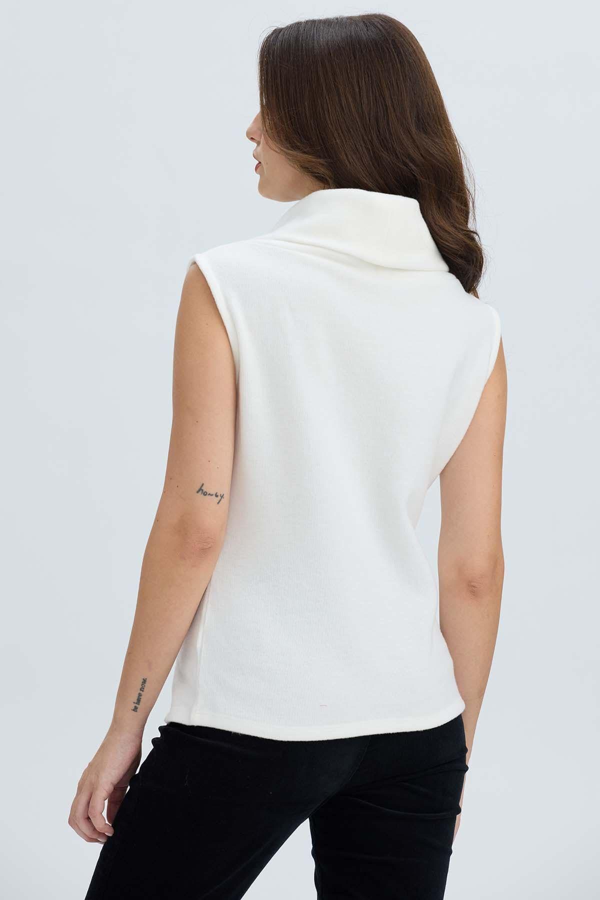 Sweater Mujer Drap Crudo-2