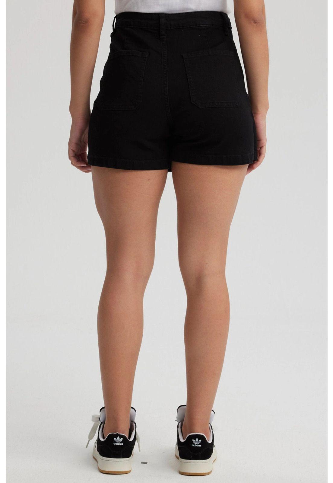 Falda Mujer Short Negro- ll-2