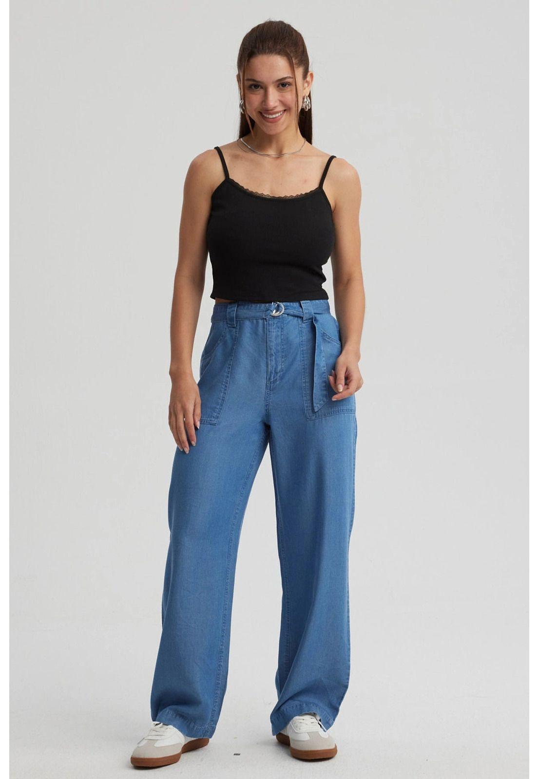 Peto Mujer Encaje Crop Negro-3