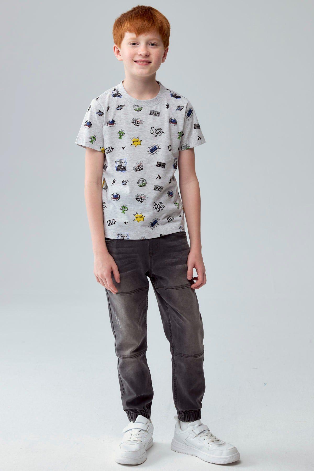 Polera Niño Bipack Azulino-3