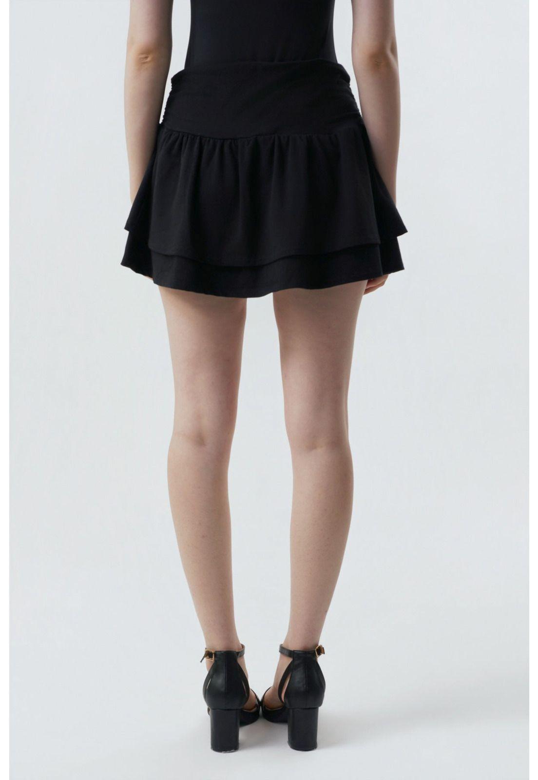 Falda Juvenil Mujer Negro - ll-2