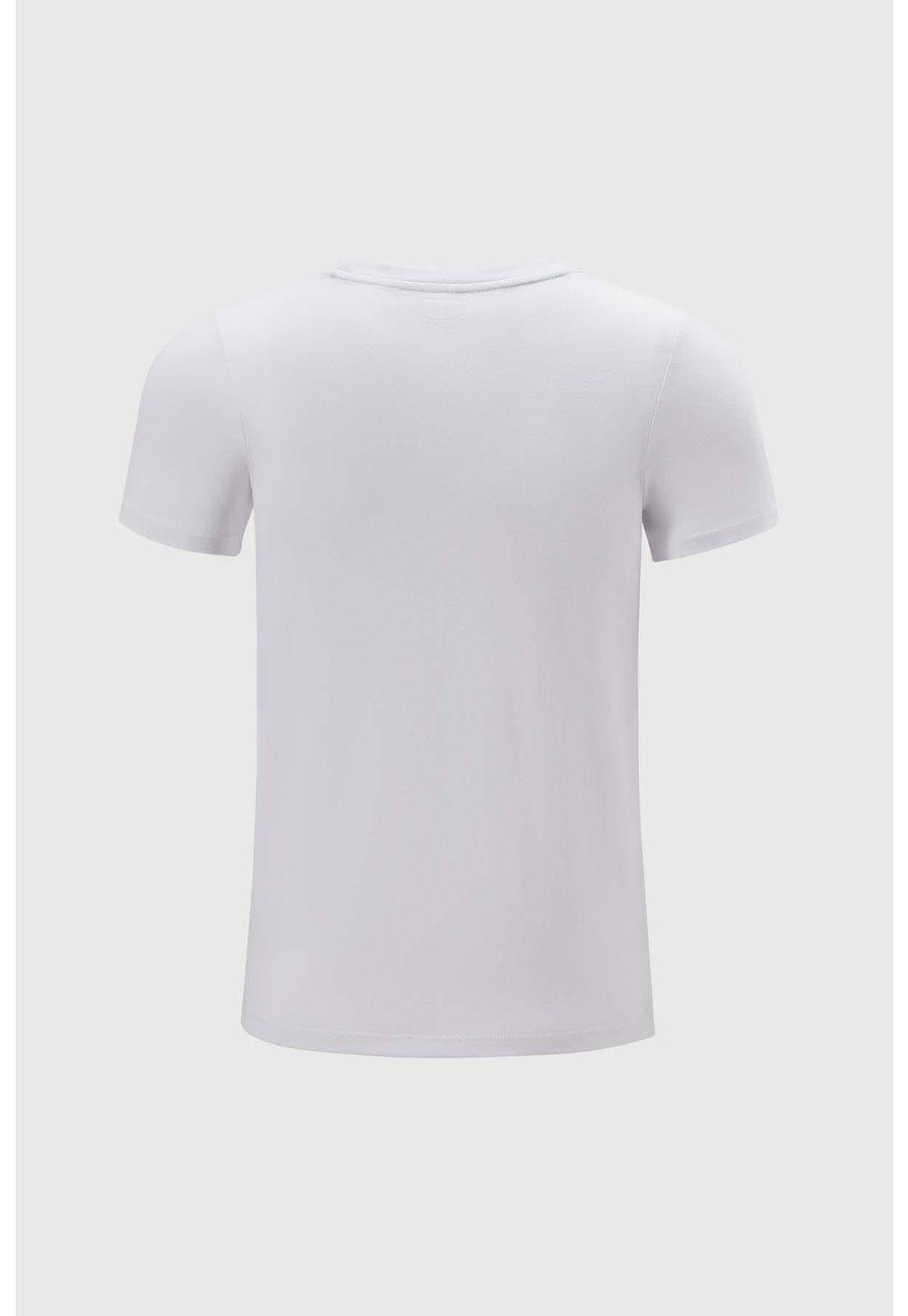 Polera Niño Print Blanco - V-1