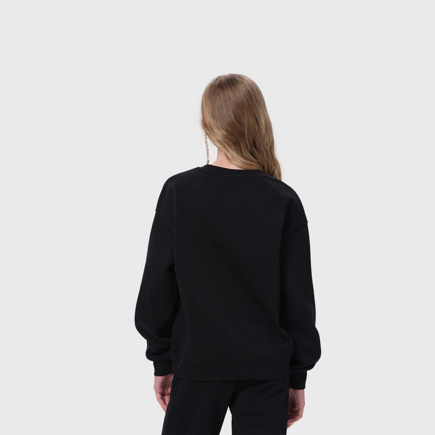 Polerón Niña Básico Negro I-2