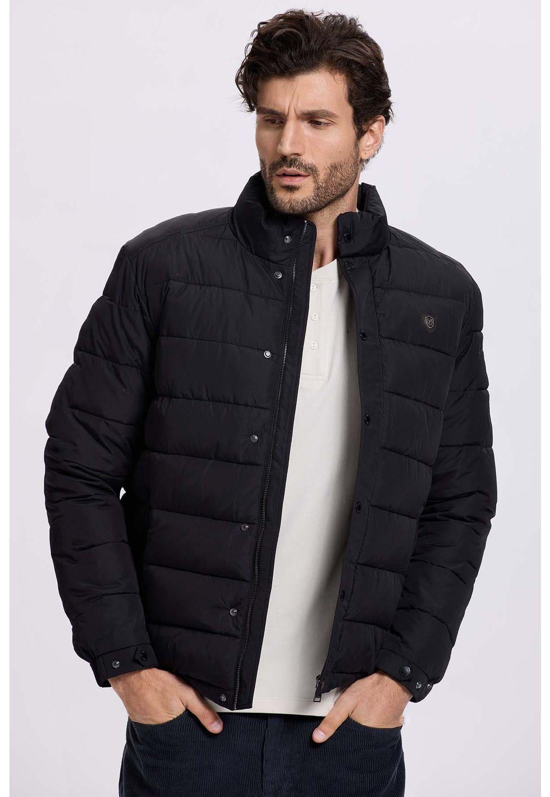 Parka Hombre Puffa Negro - lV-0
