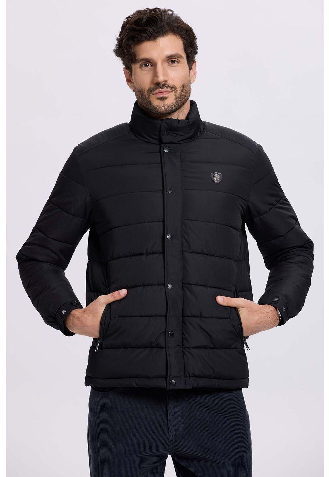 Parka Hombre Puffa Negro - lV-1