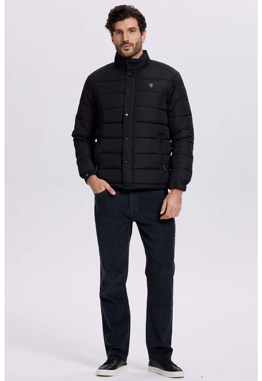 Parka Hombre Puffa Negro - lV-3