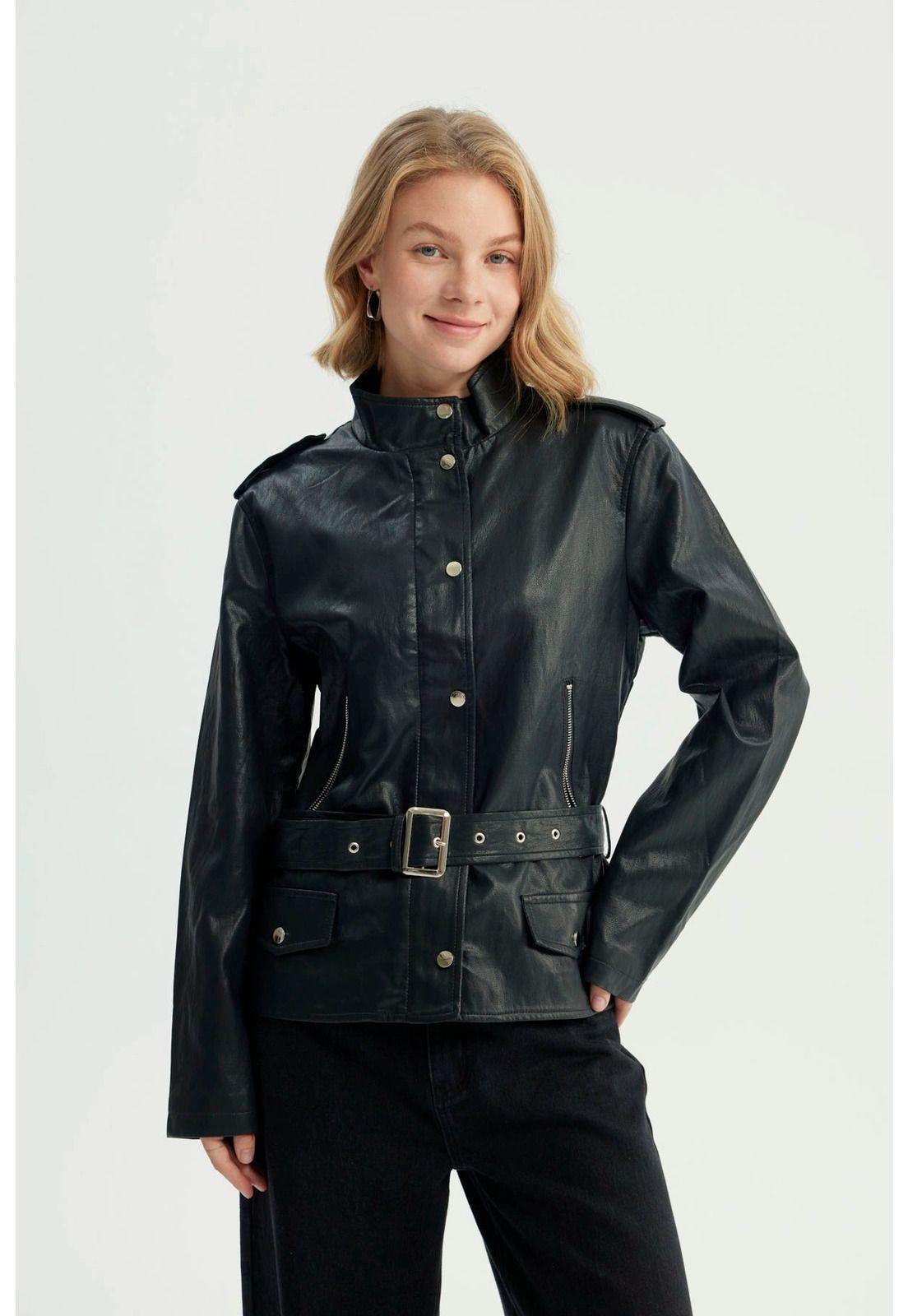 Chaqueta Mujer Classic Negro-0