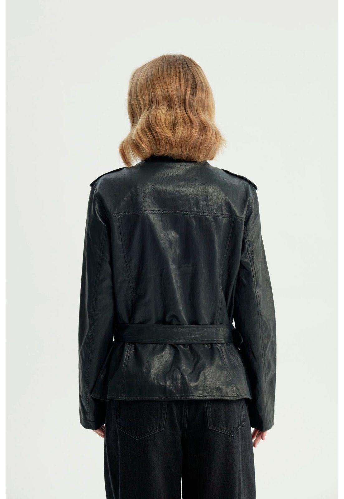 Chaqueta Mujer Classic Negro-2