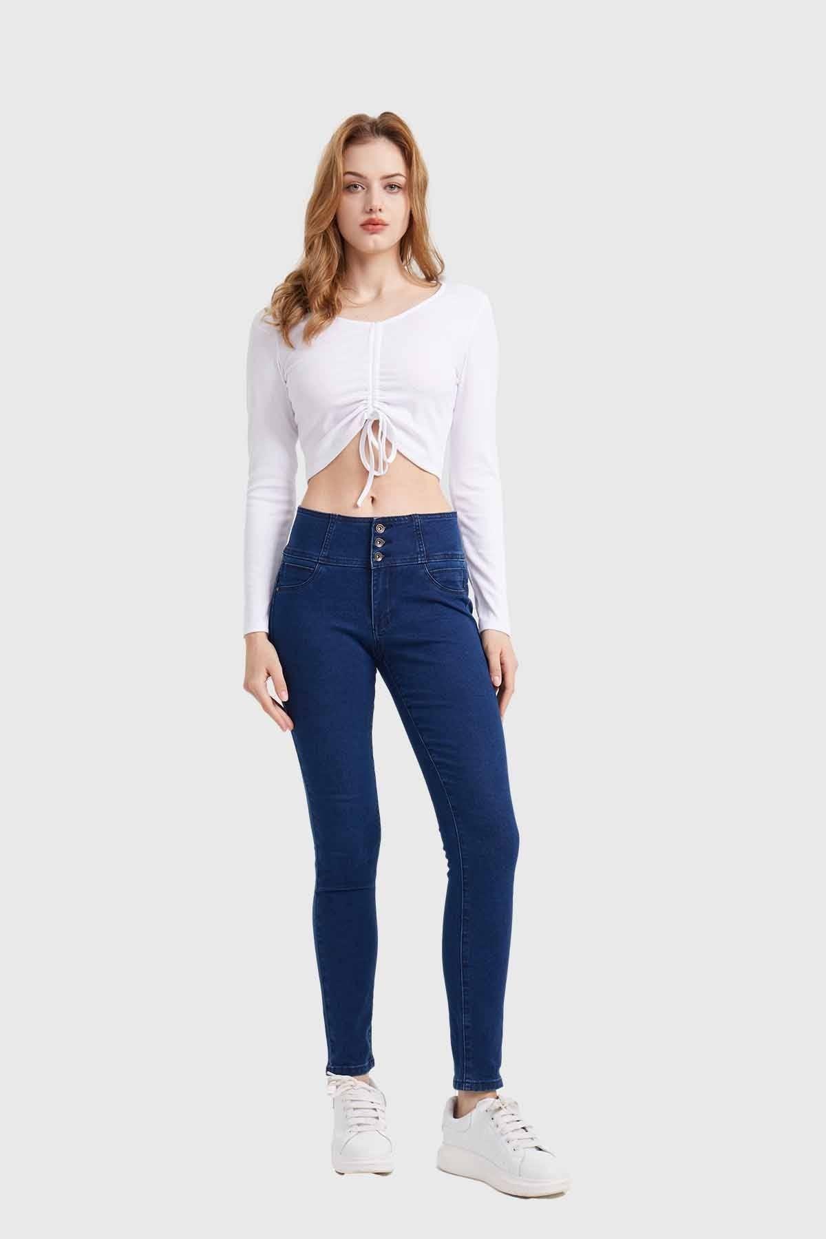 Jeans Mujer Skinny Castilla Azul-2