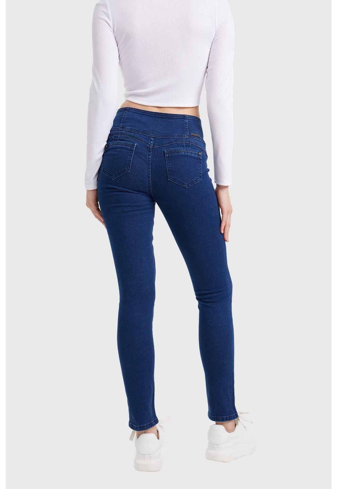 Jeans Mujer Skinny Castilla Azul-2