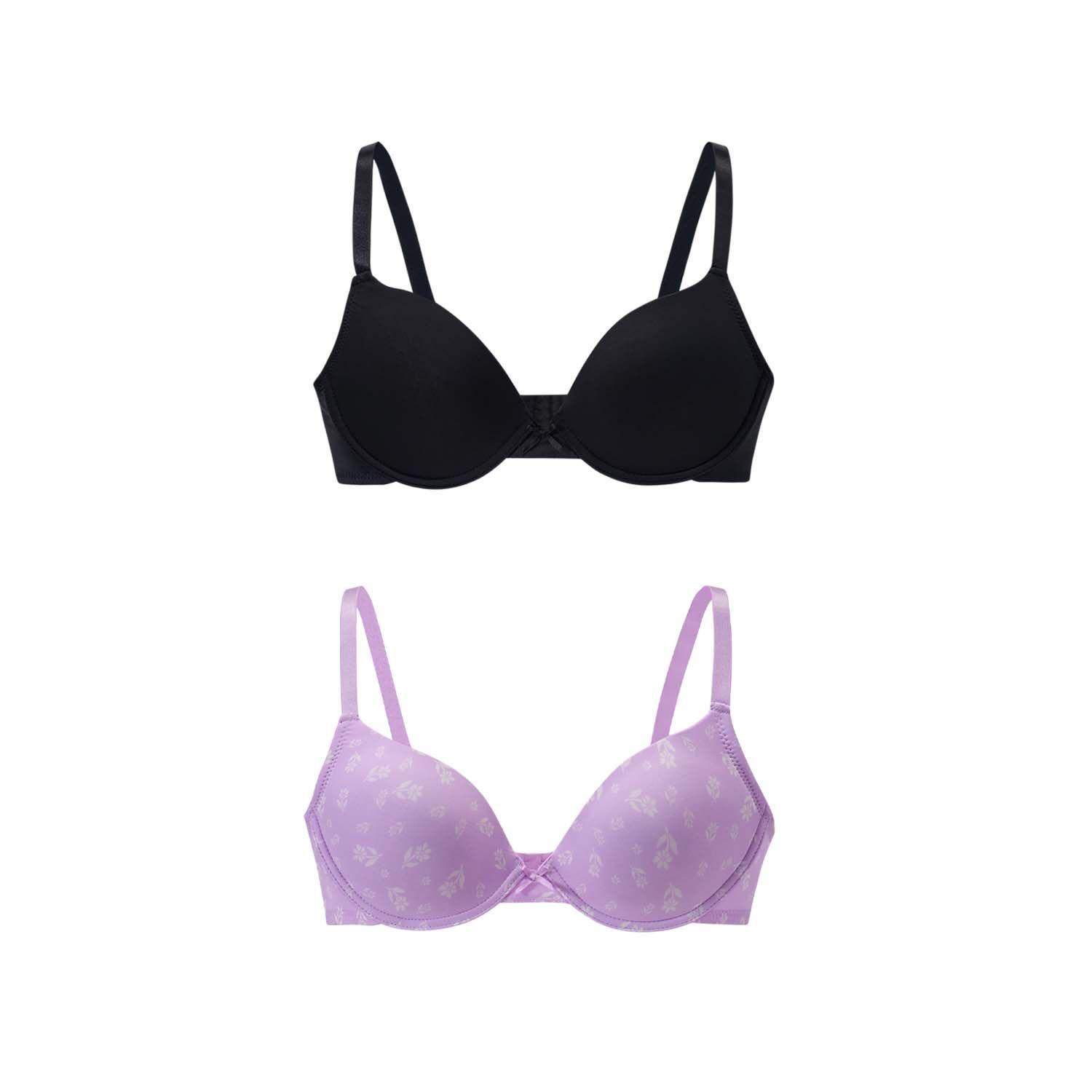 Sostén Mujer Bipack Print Lila Fashion's Park-1