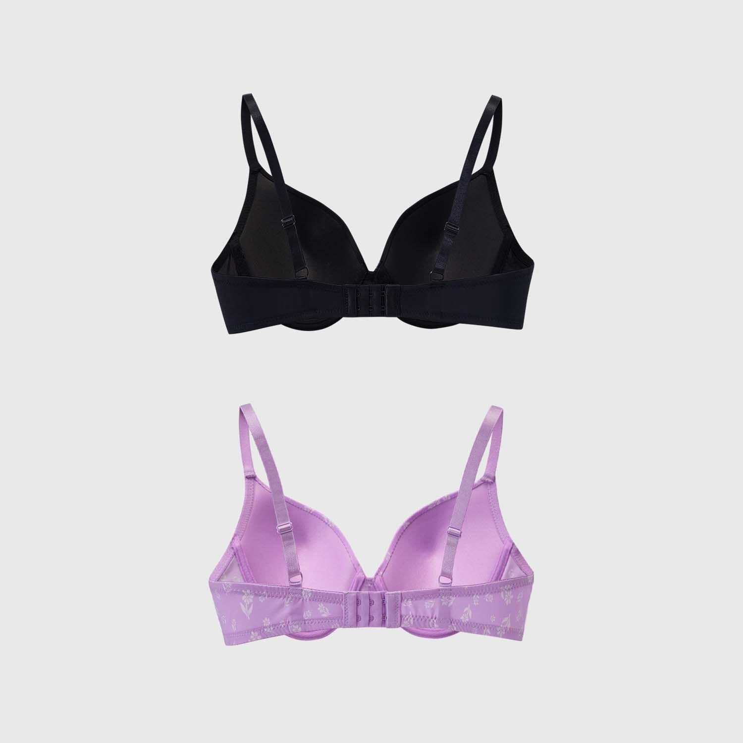Sostén Mujer Bipack Print Lila Fashion's Park-2