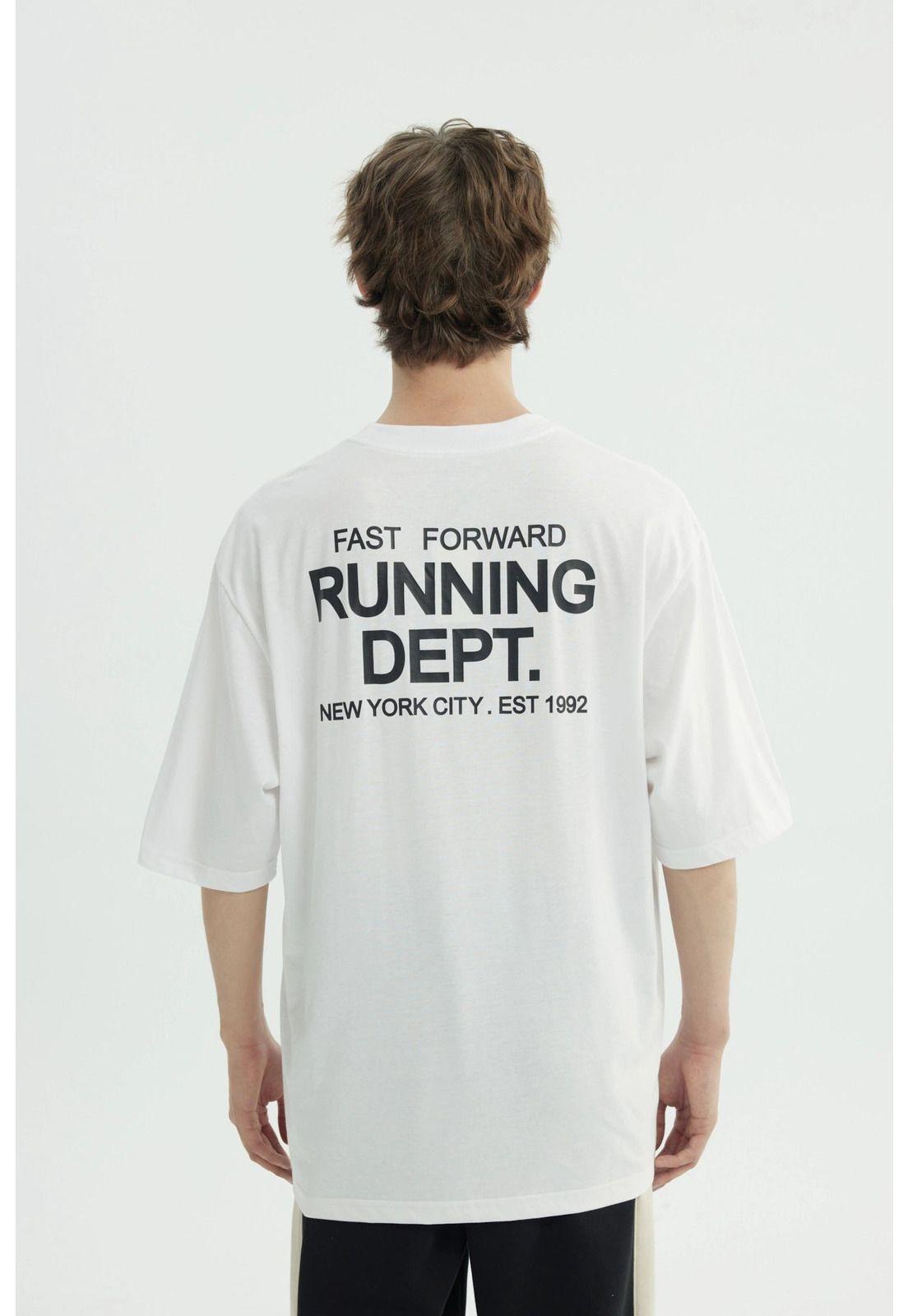 Polera Hombre Oversize Blanco - Xl-2
