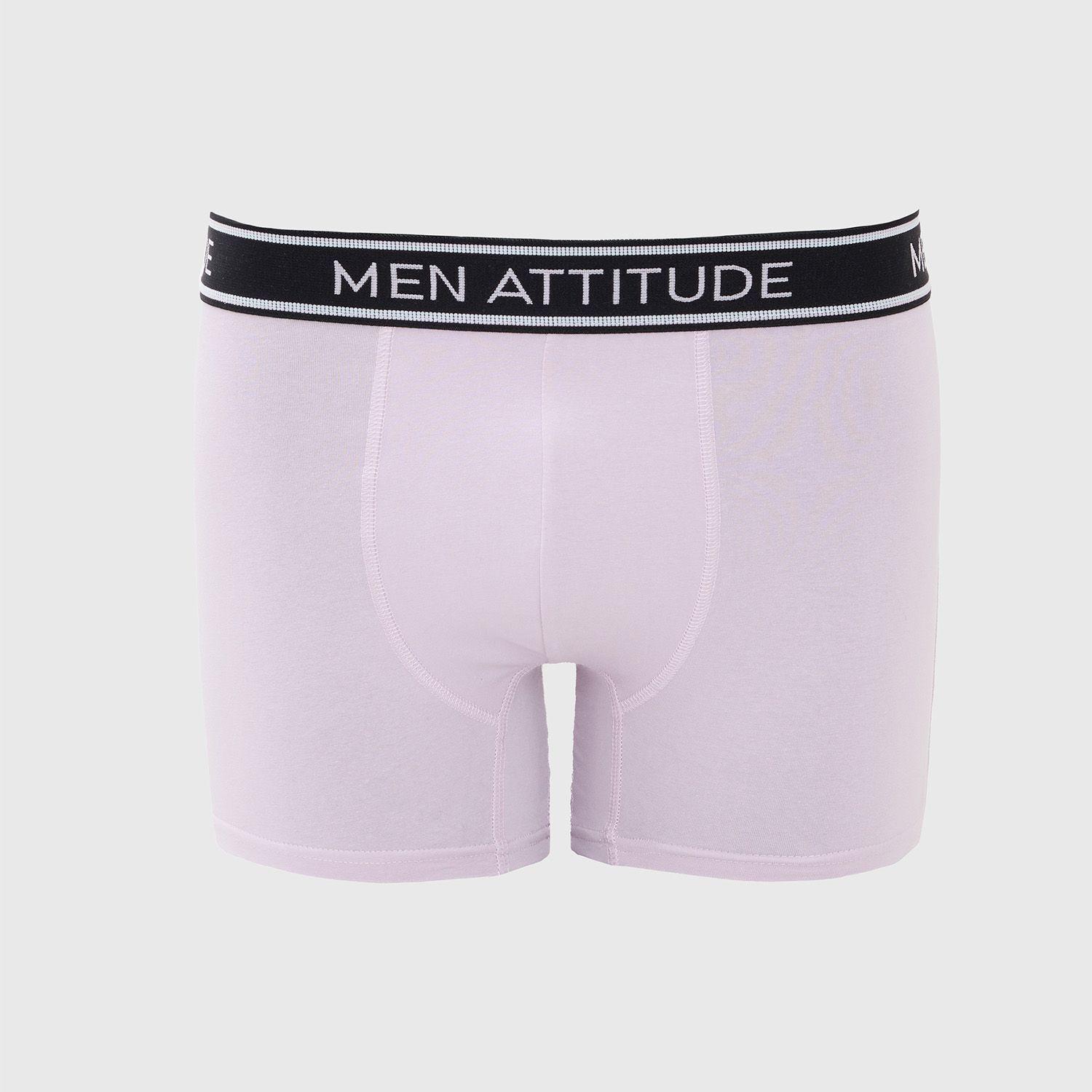 Boxer Hombre Tripack Lisos Rosado-2