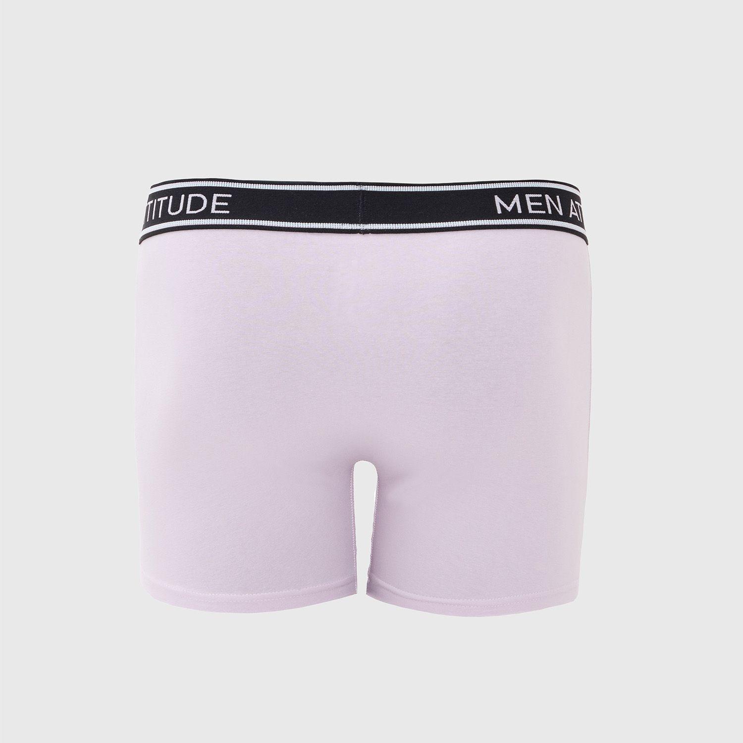 Boxer Hombre Tripack Lisos Rosado-3