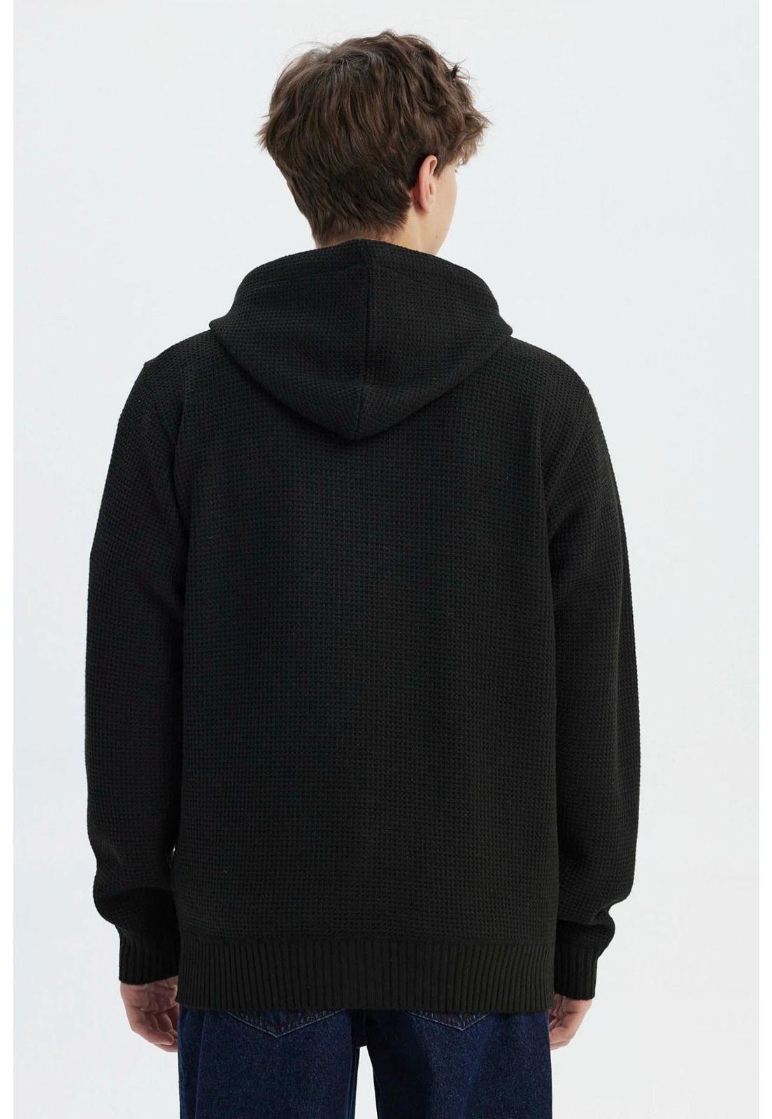 Sweater Hombre Slim Negro - ll-2