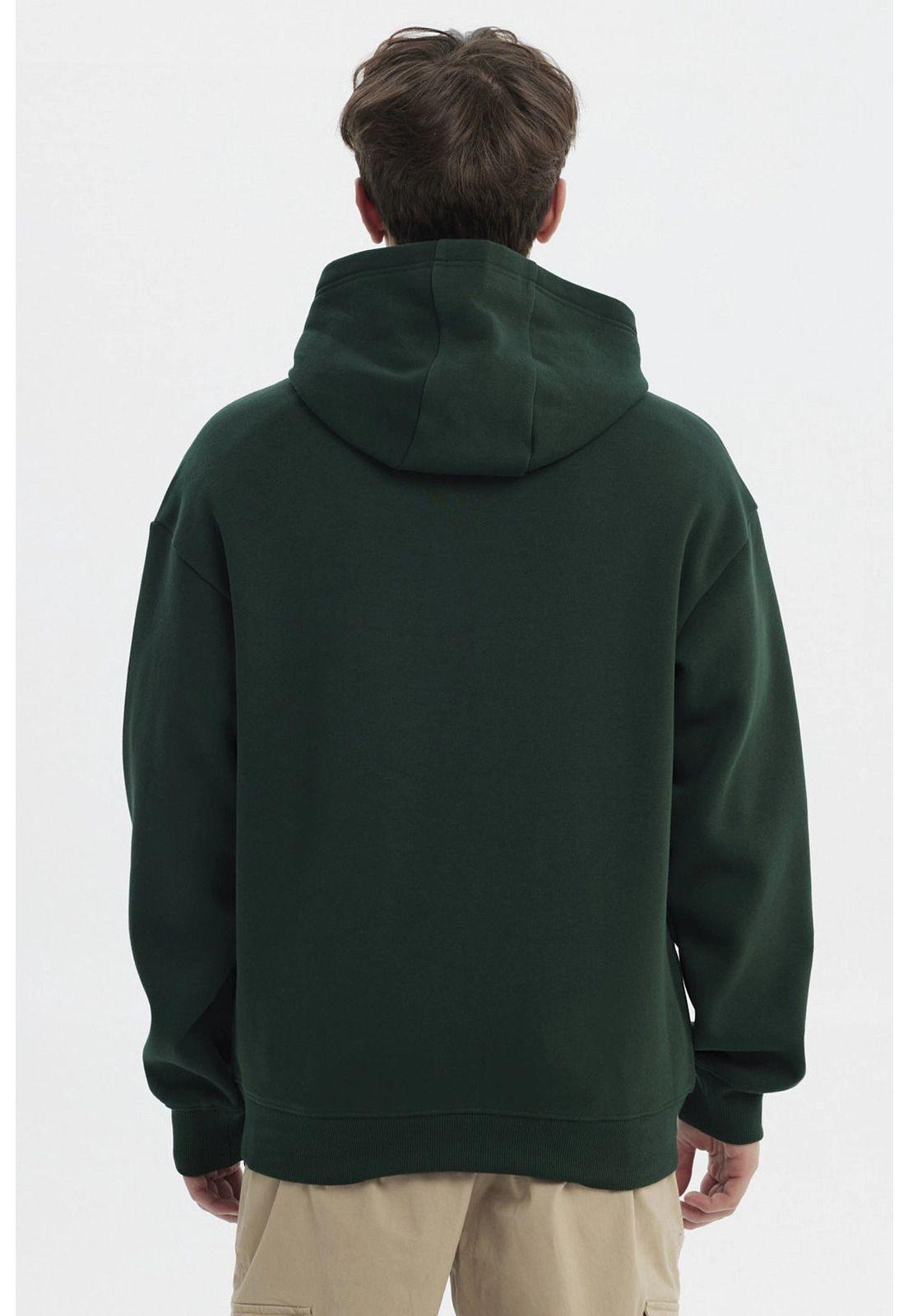 Polerón Hombre Slim Verde - lV-2