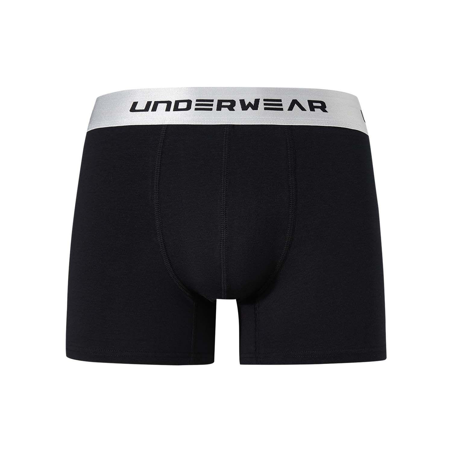 Boxer Hombre Tripack Liso Negro Ii Fashion's Park-0