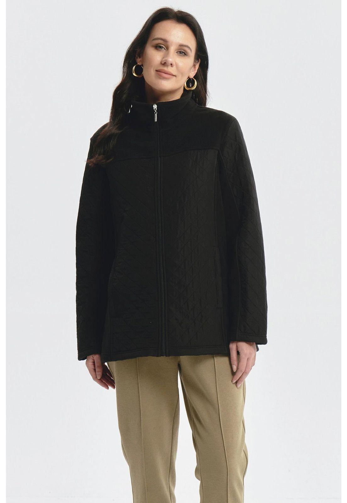 Polar Mujer Aplicación Taslan Negro-1