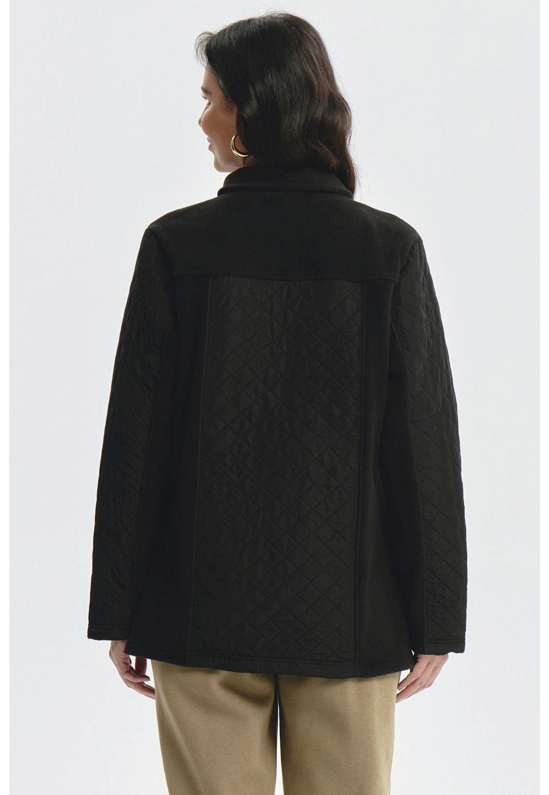 Polar Mujer Aplicación Taslan Negro-2