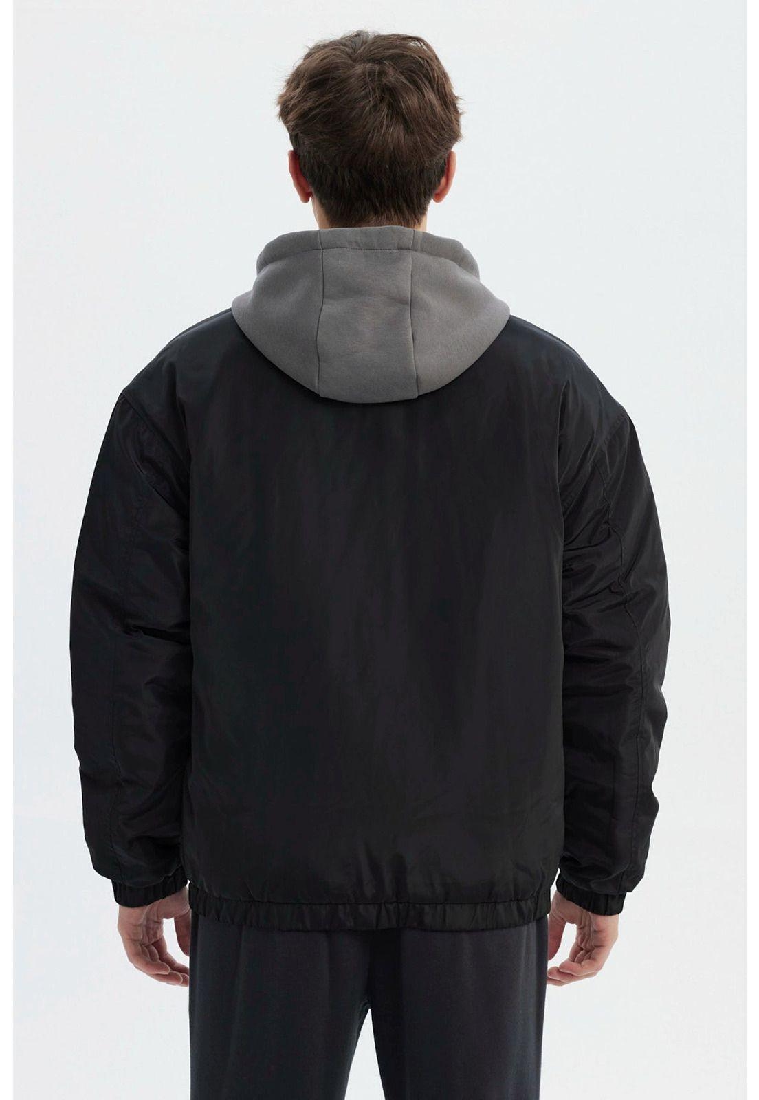 Chaqueta Hombre Slim Juvenil Negro - Vl-2