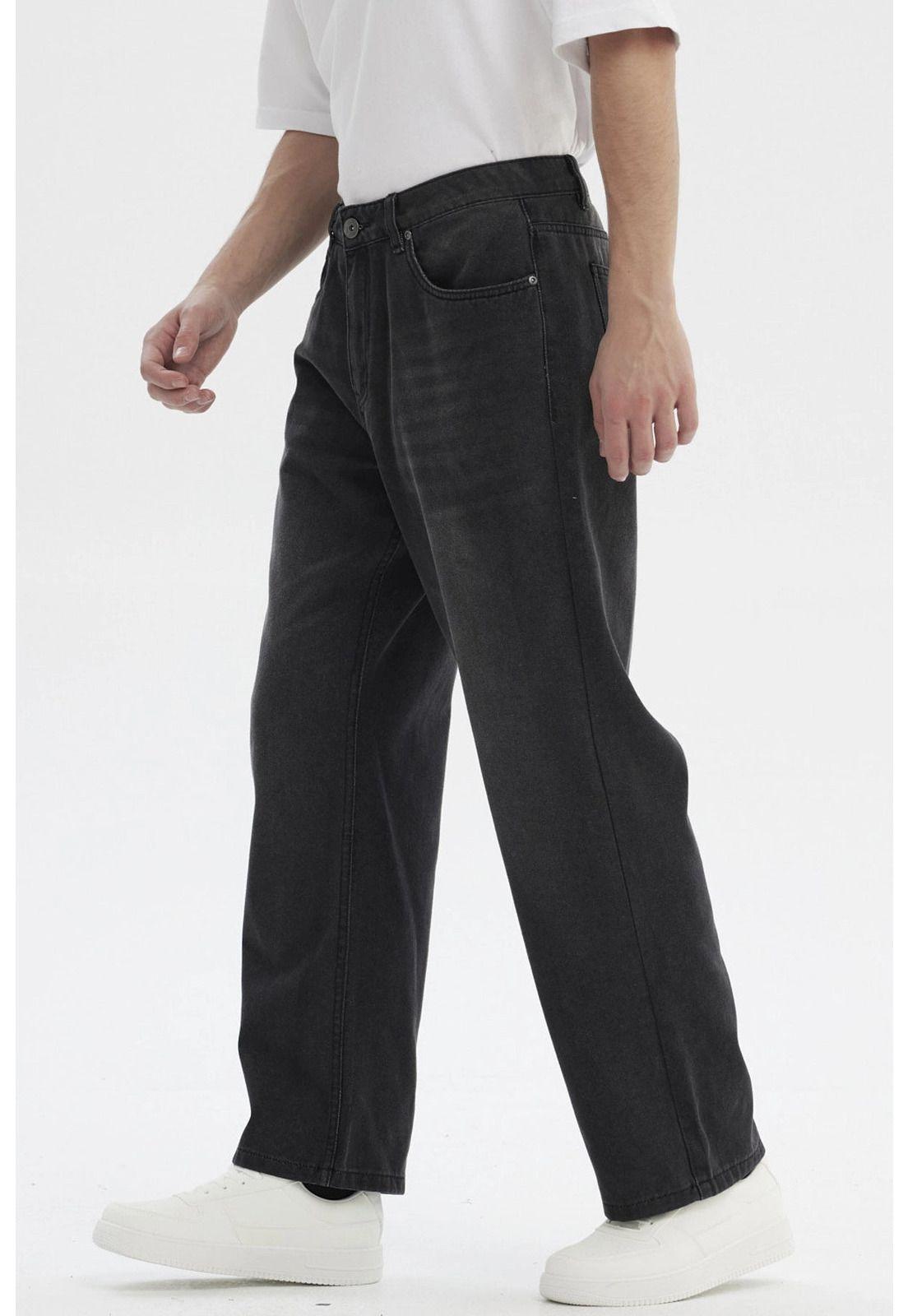 Jeans Hombre 643 Calce Recto Gris Oscuro-1