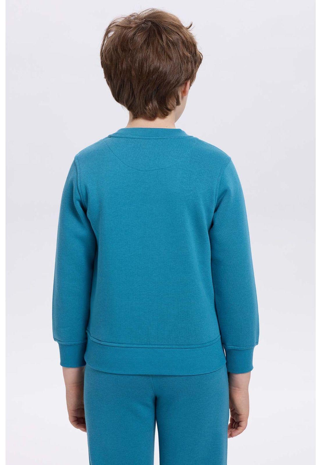 Polerón Niño Mandalorian Petróleo-2