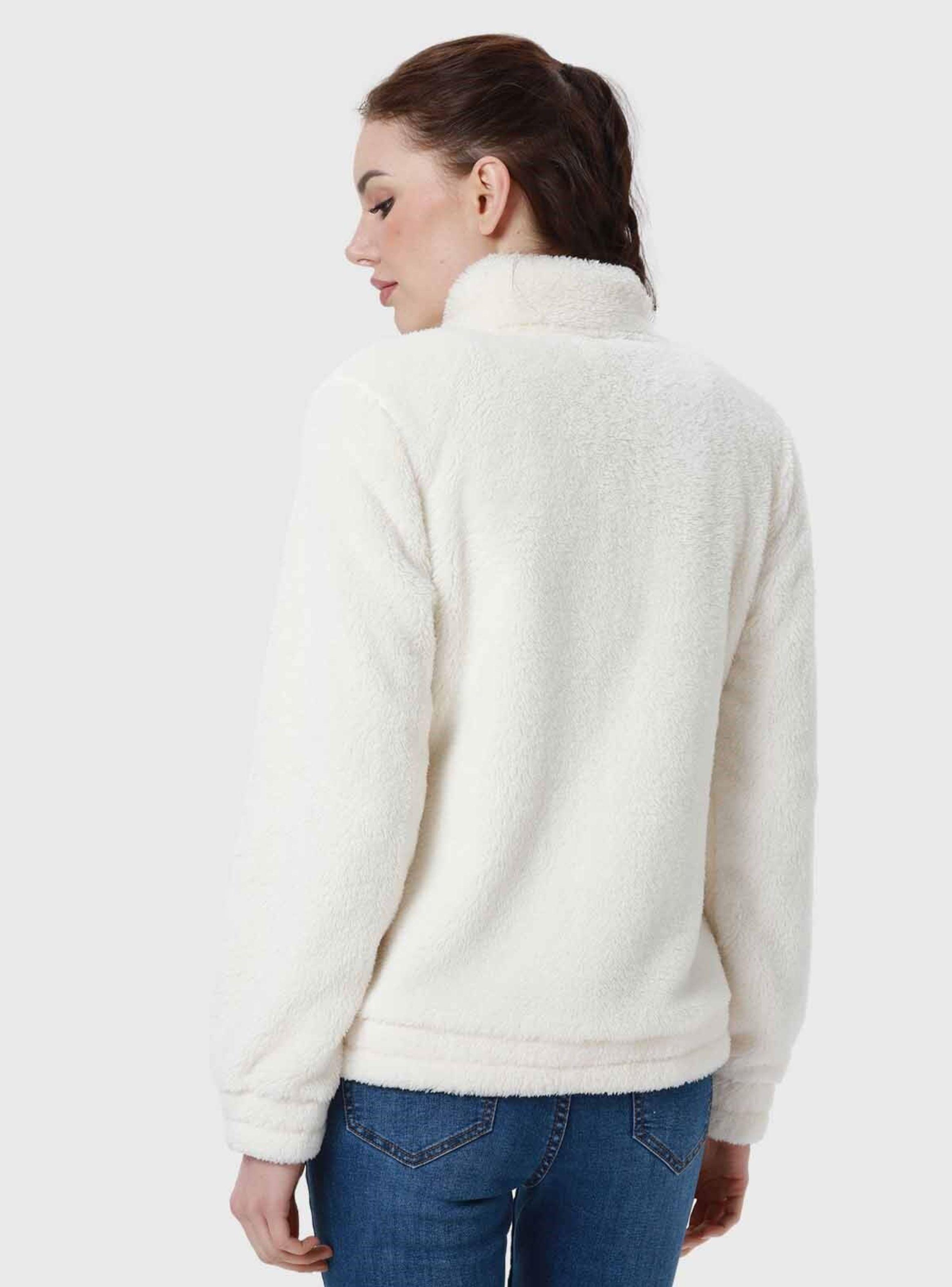 Polar Mujer Full Zipper Crema Fsp Ii-1
