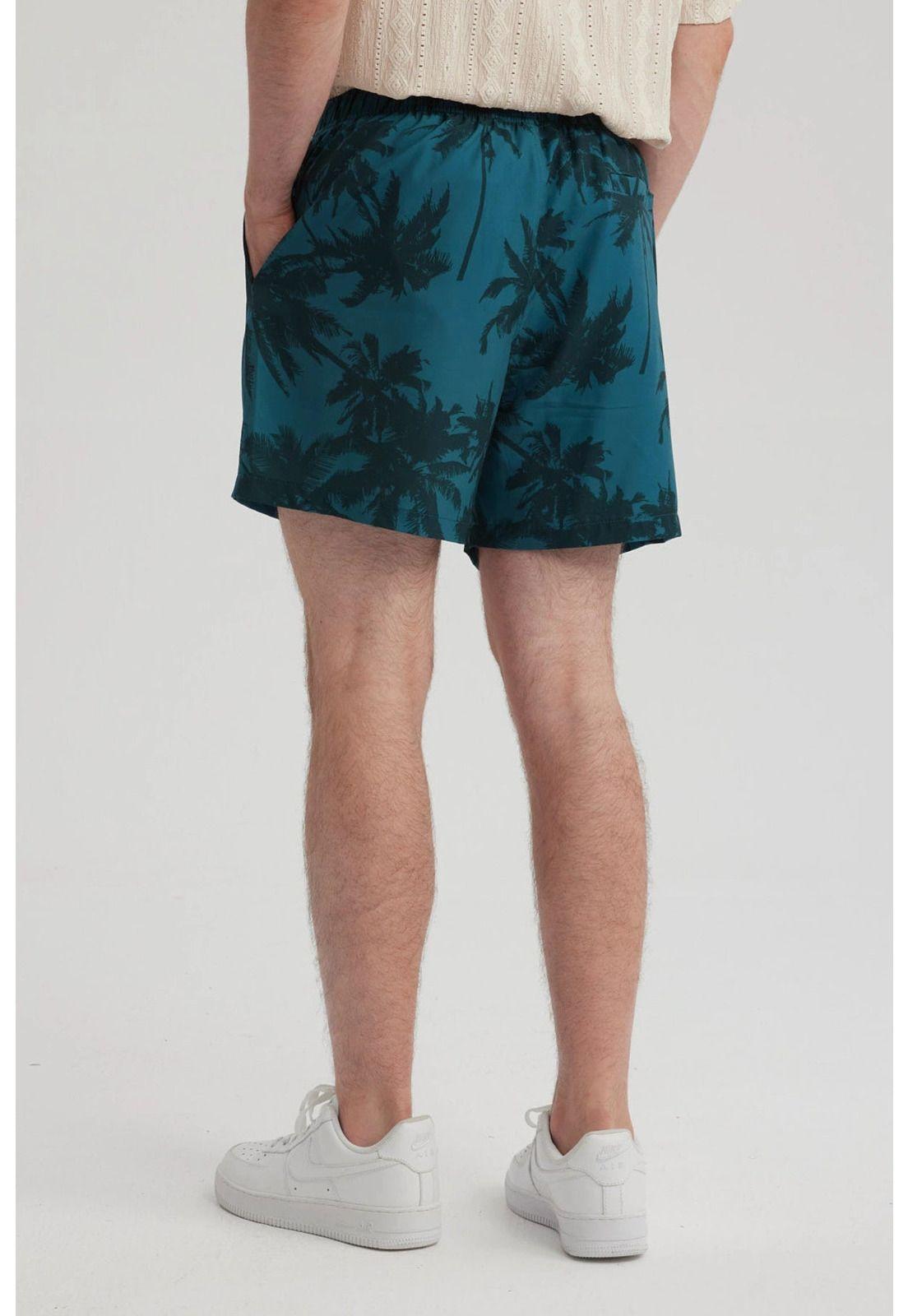 Short De Baño Hombre Rapport Verde-2