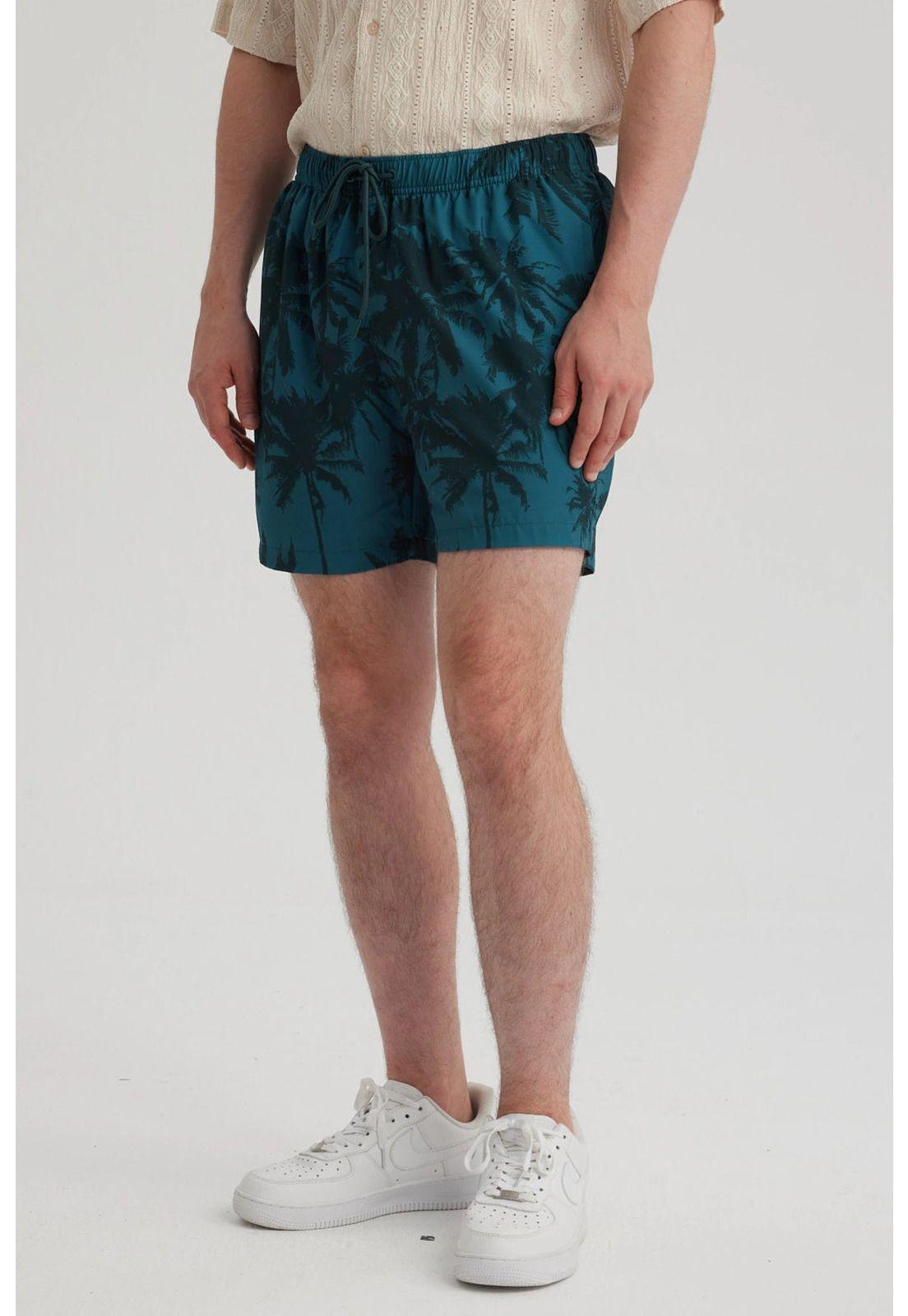 Short De Baño Hombre Rapport Verde-3