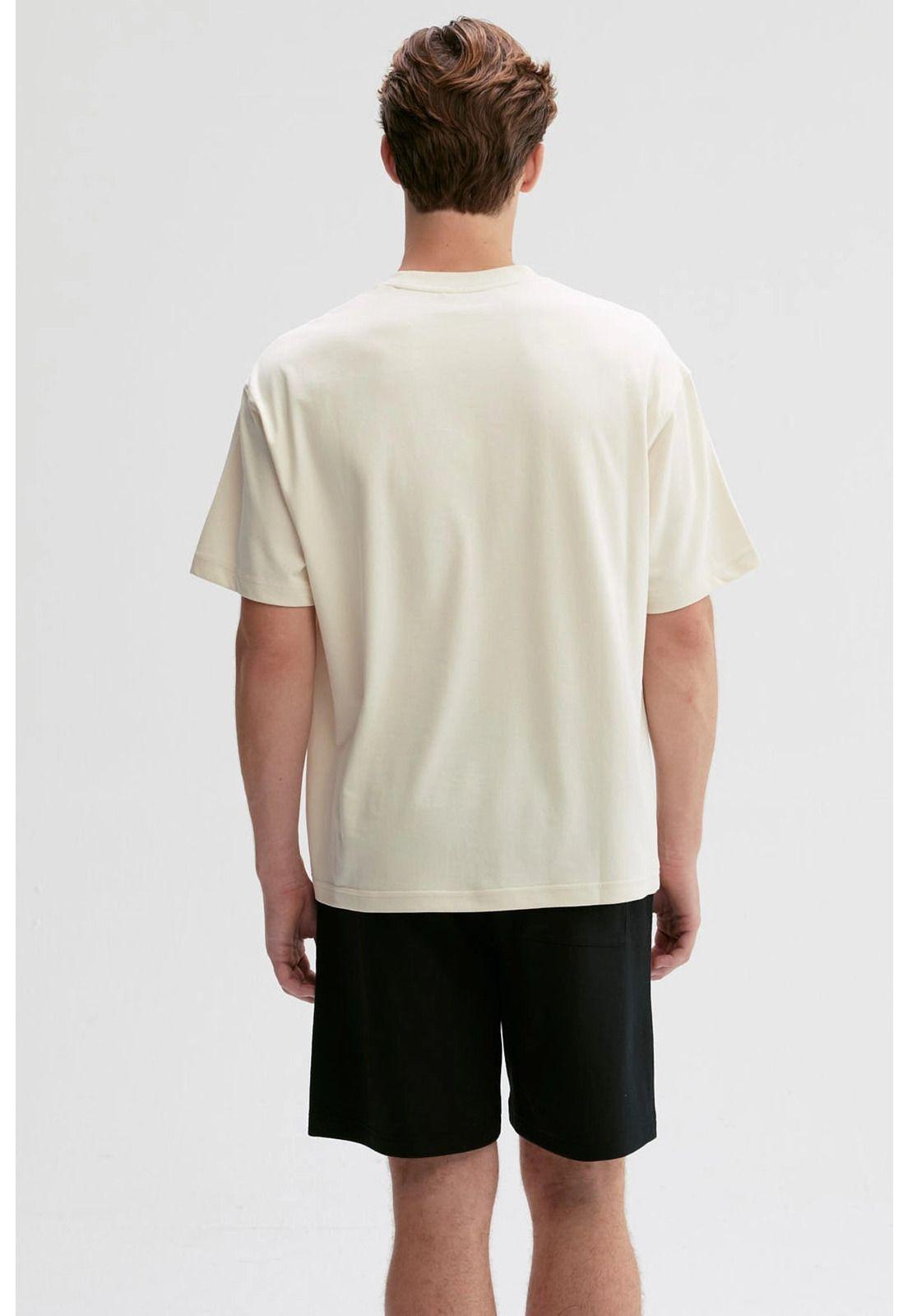 Polera Hombre Loose Fit Crema-2