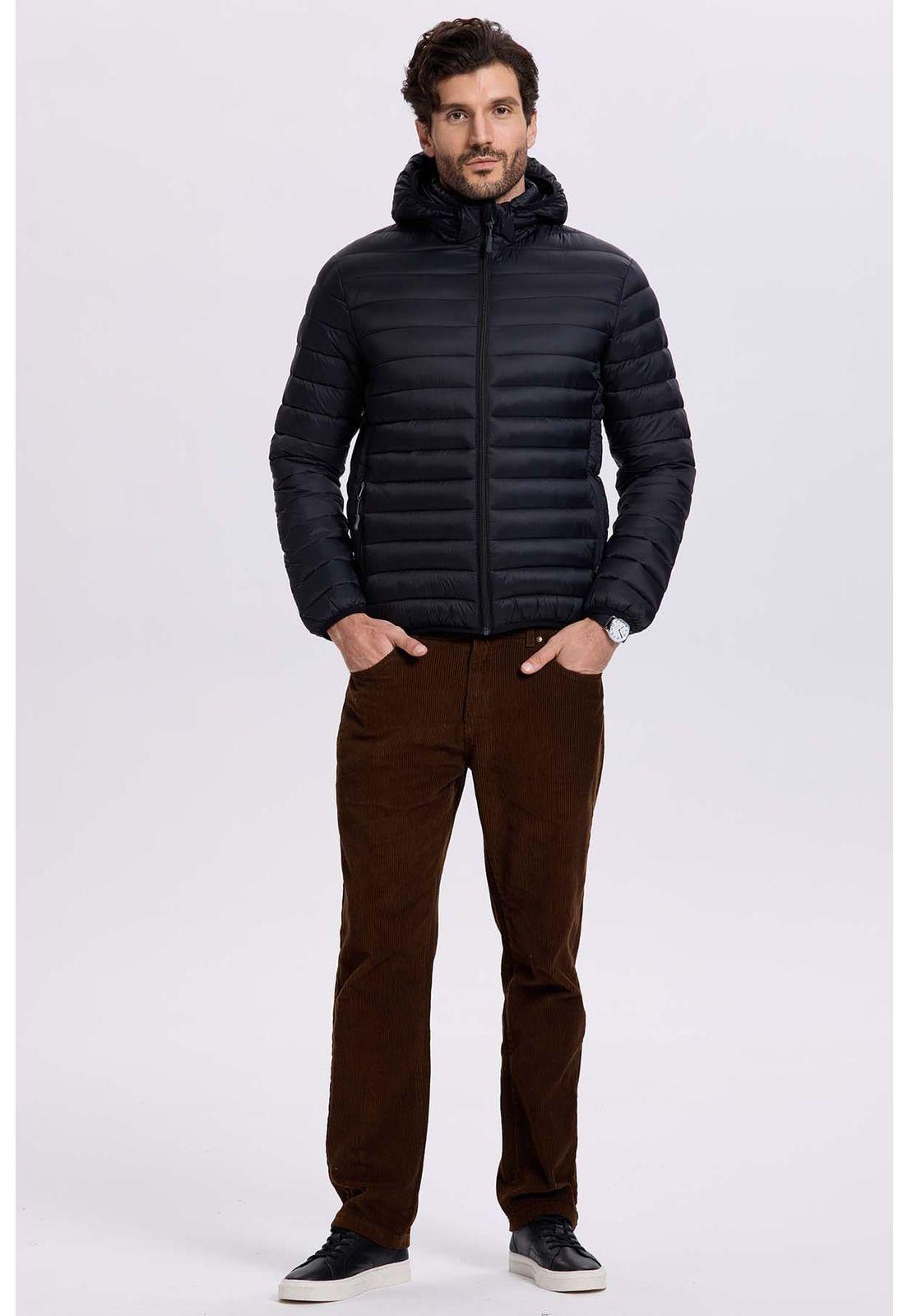 Parka Hombre Negro-3