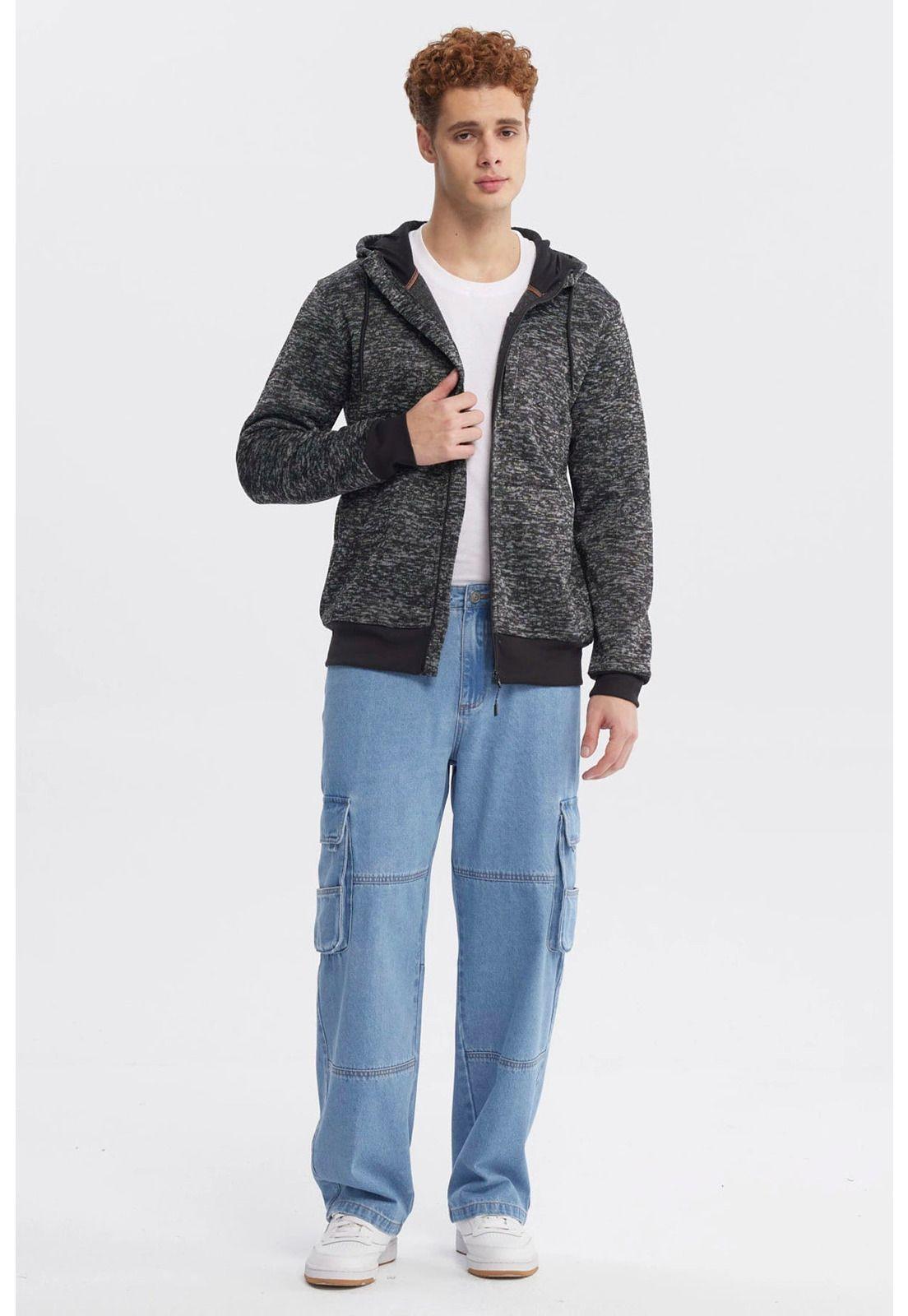 Polar Hombre Hoodie Negro - ll-3