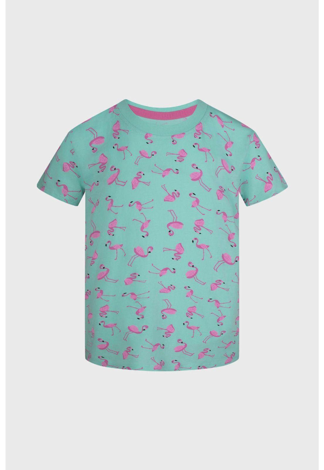Polera Niña Bipack Print Rosado-2
