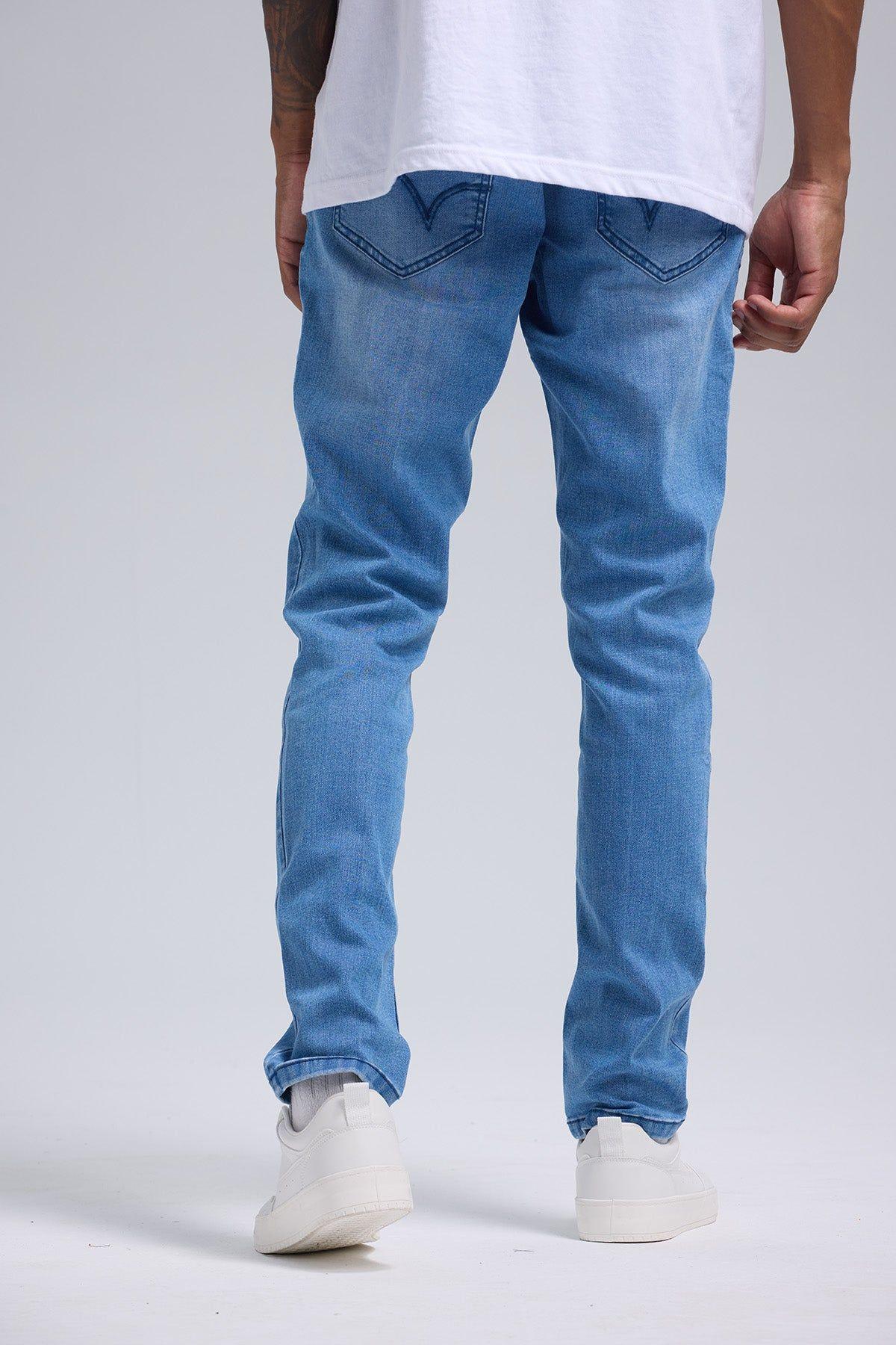 Jeans Hombre Skinny 101 Azul-2
