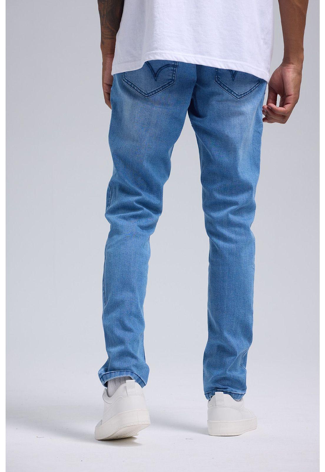 Jeans Hombre Skinny 101 Azul-2