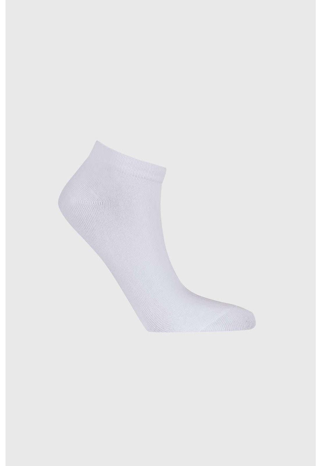 Calceta Deportiva Mujer Tripack Blanco - VIII-0