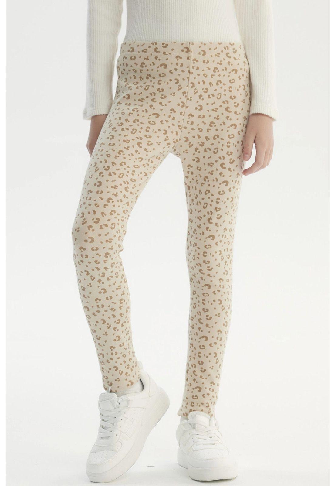 Calza Niña Slim Beige-0