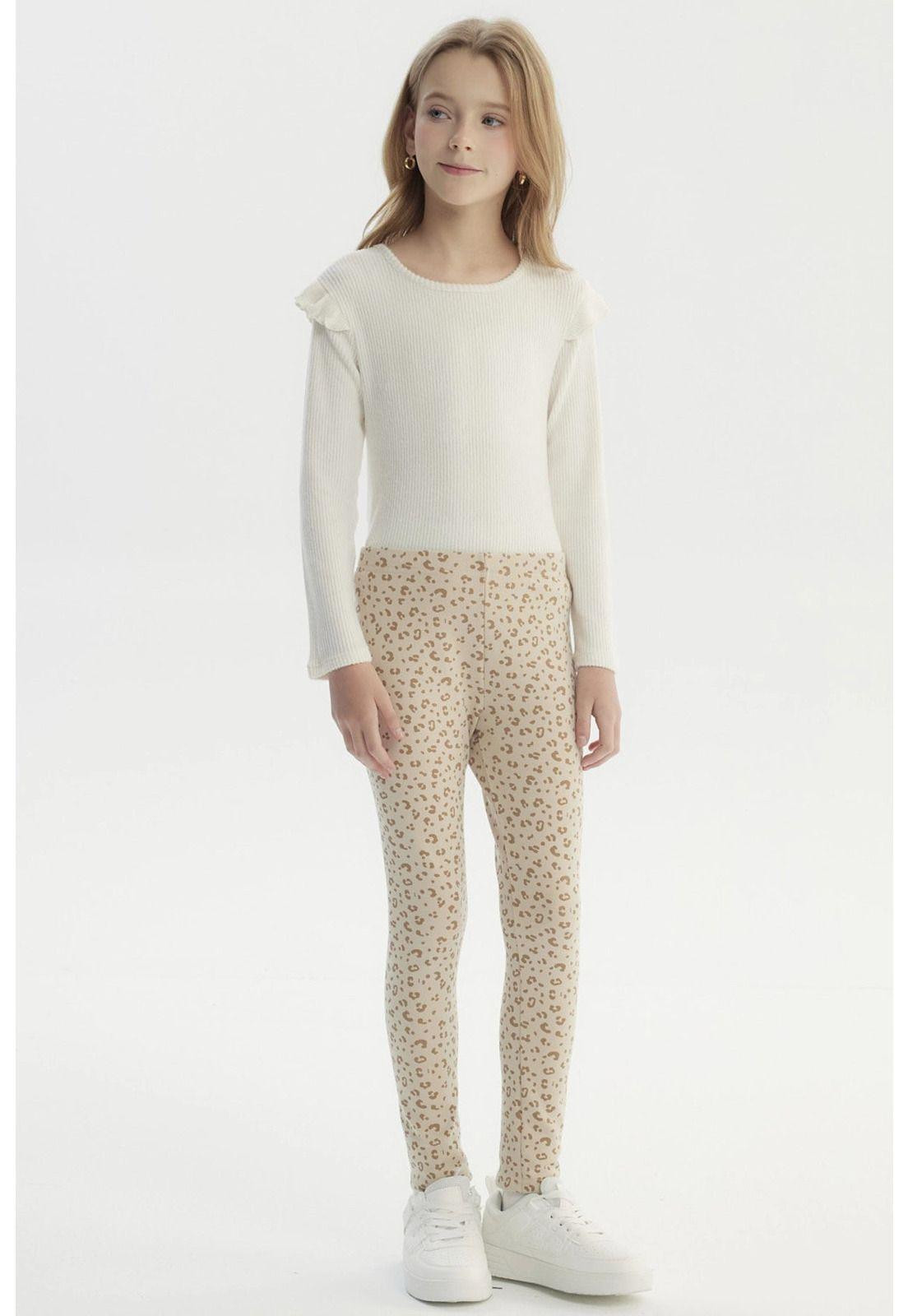 Calza Niña Slim Beige-3