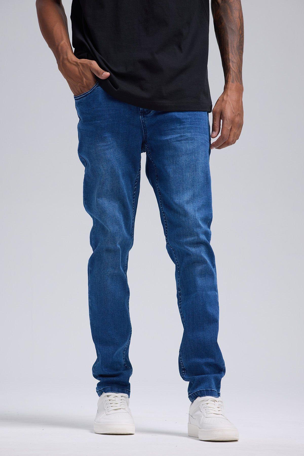 Jeans Hombre Slim 701 Azul Oscuro-0