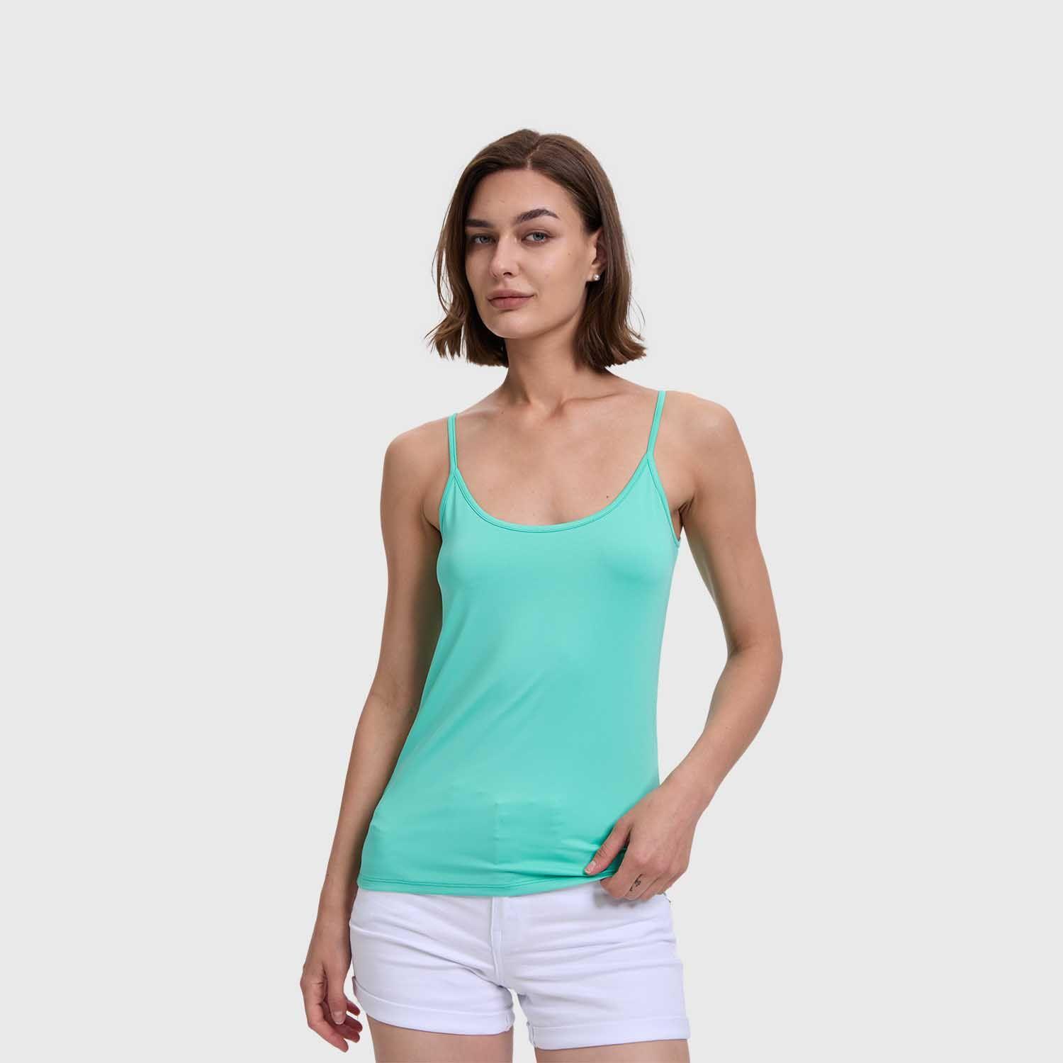 Polera Mujer Pabilo Básico Liso Aqua Fashions Park-1