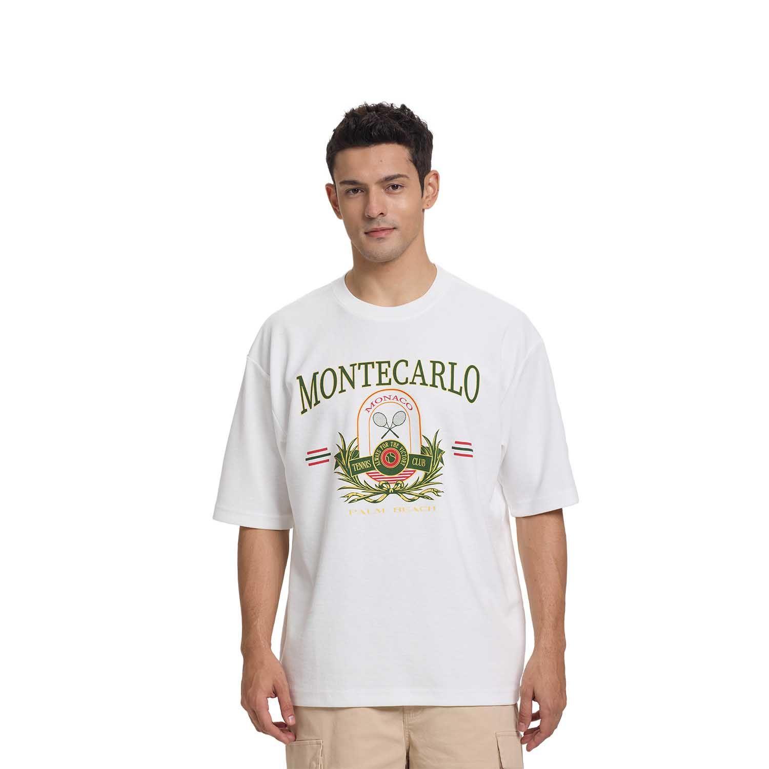 Polera Hombre Sport Tenis Blanco Fashion's Park-0