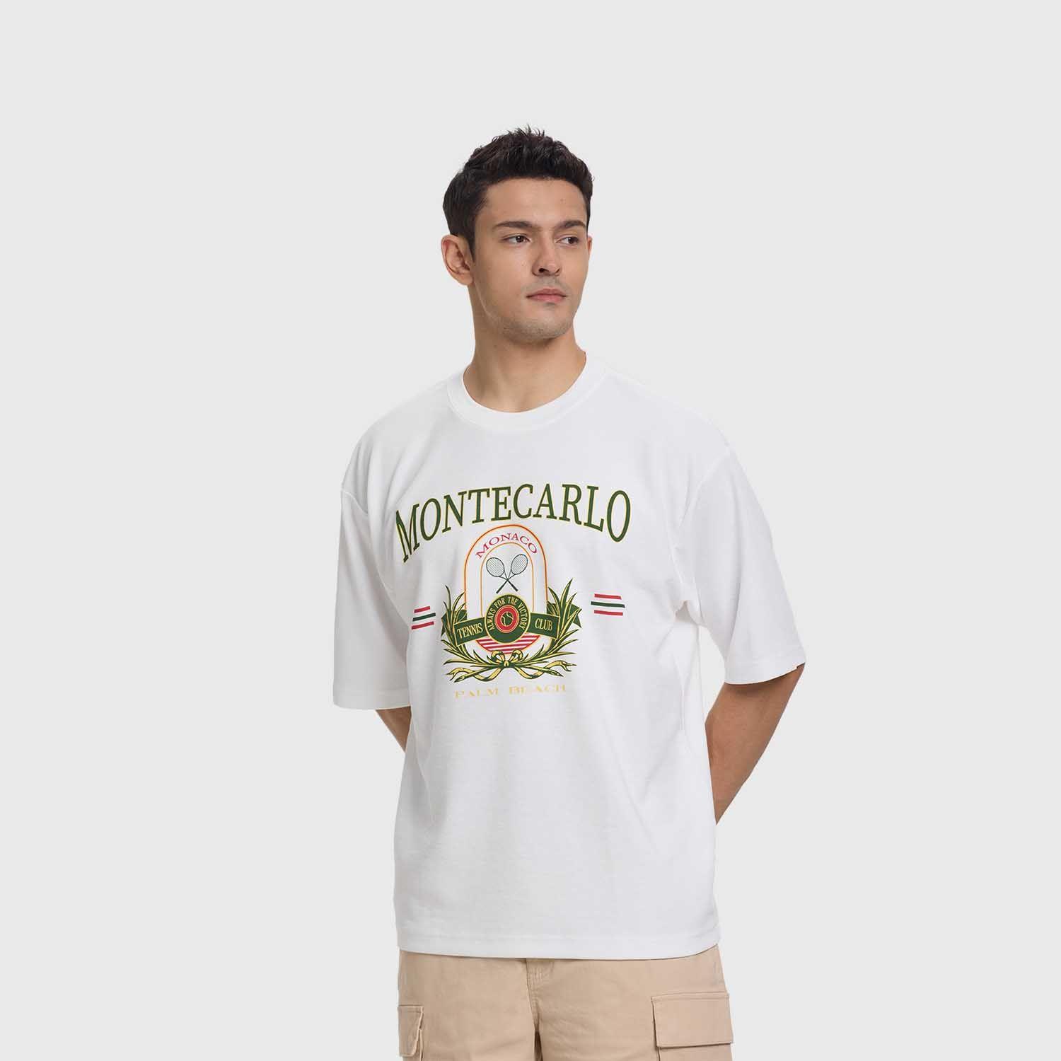Polera Hombre Sport Tenis Blanco Fashion's Park-1