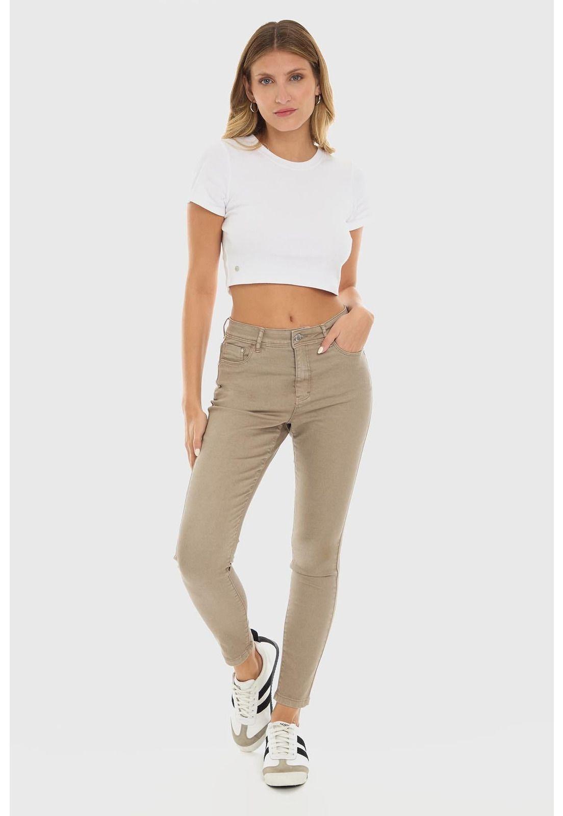 Jeans Mujer Emilia Café - ll-3