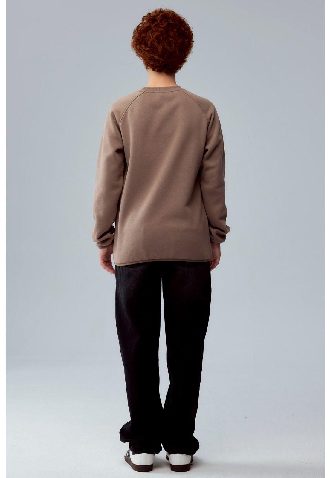 Polerón Niño Con Corte Café-1