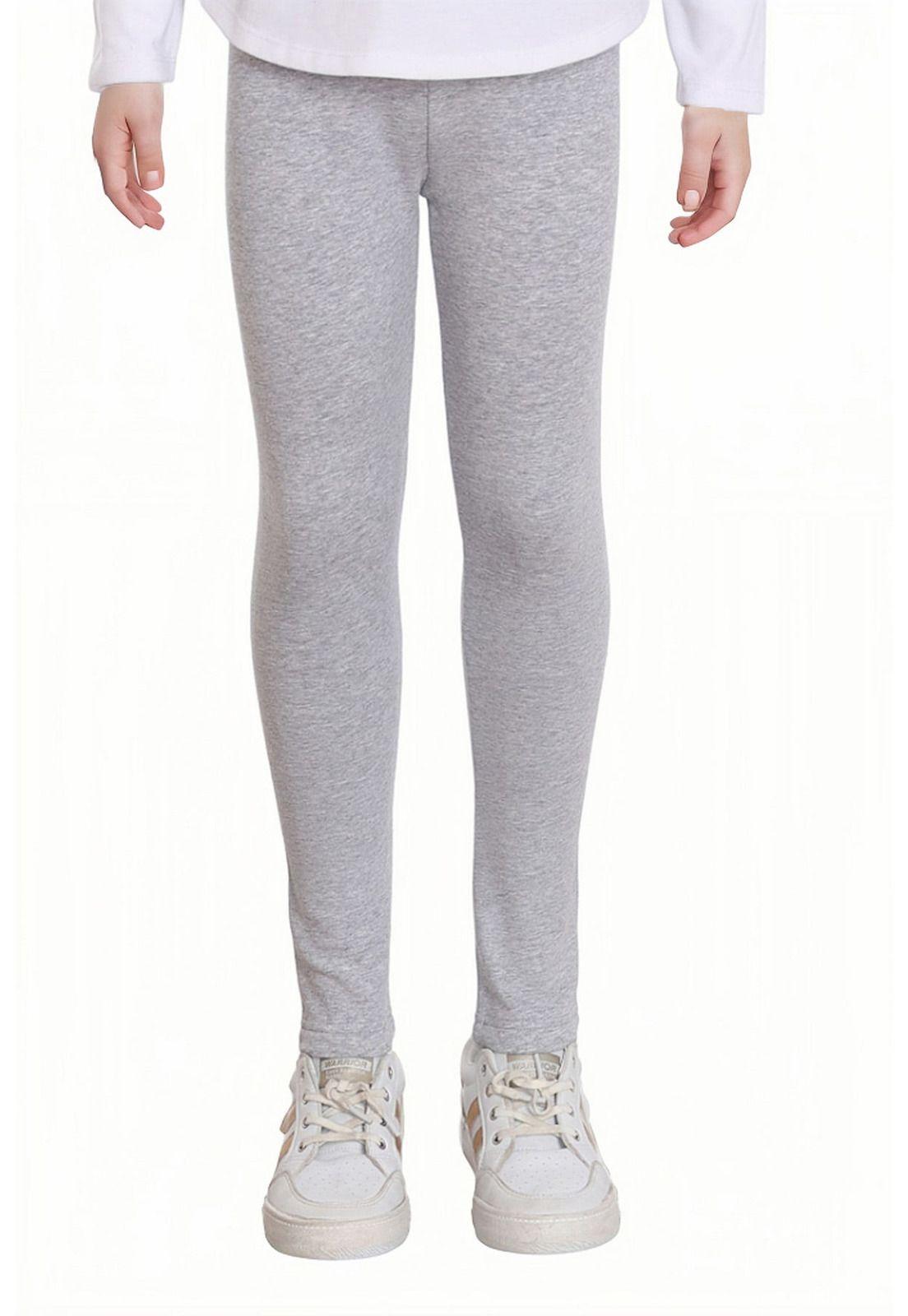 Calza Niña Polar Interior Gris-0