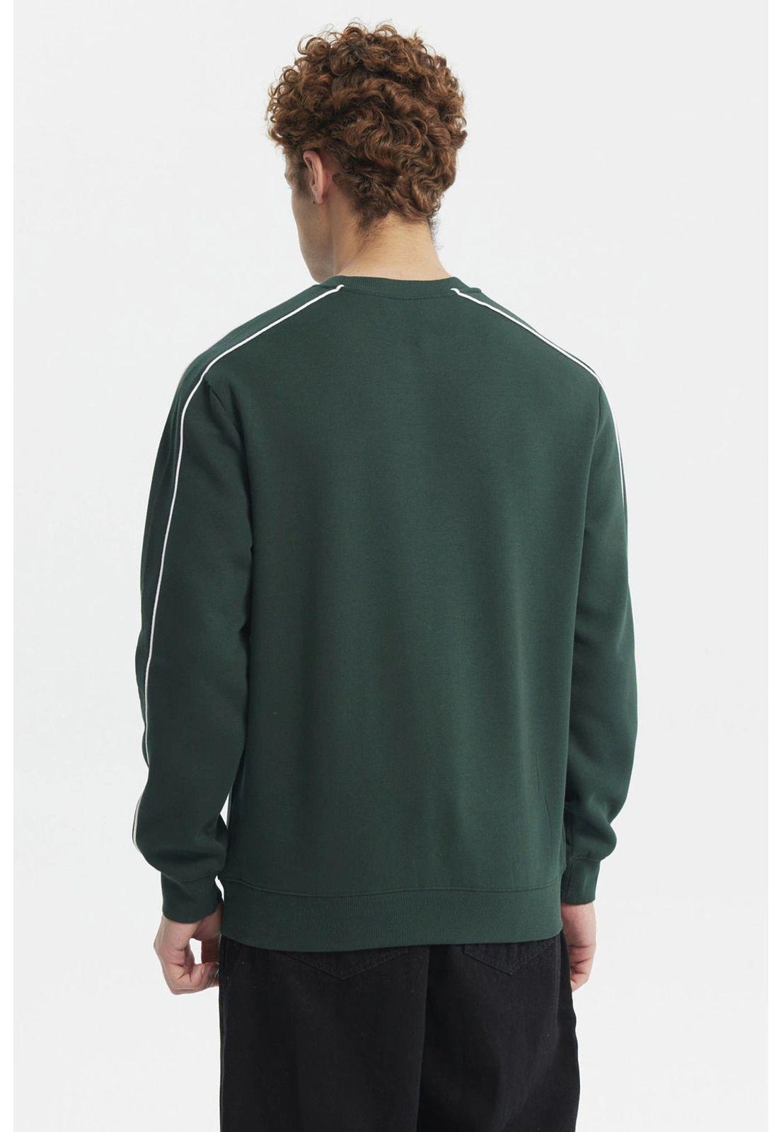 Polerón Hombre Oversize Verde-2