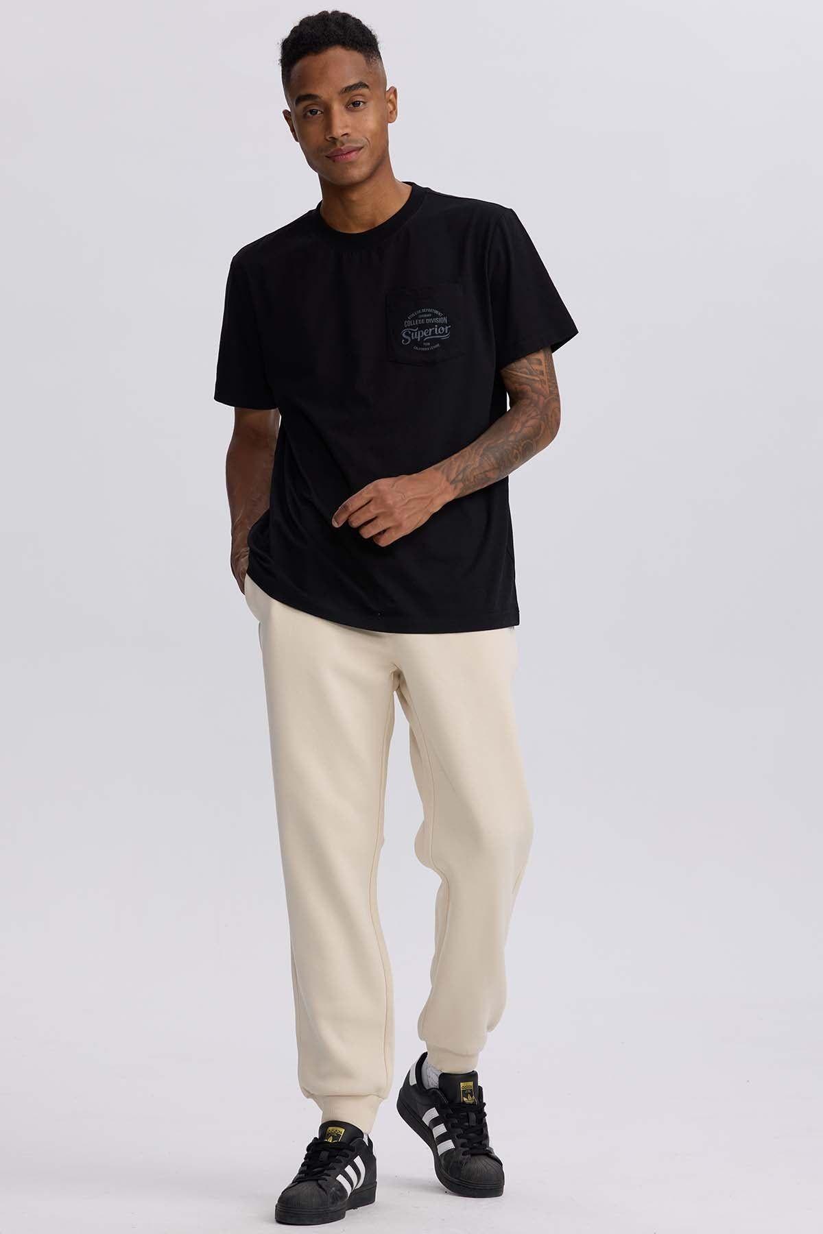 Pantalón Buzo Hombre Jogger Beige-3