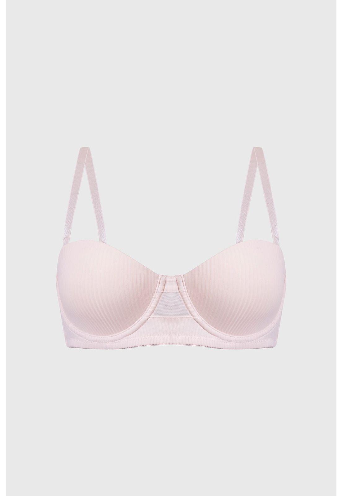 Sostén Mujer Liso Invisible Palo Rosa-0