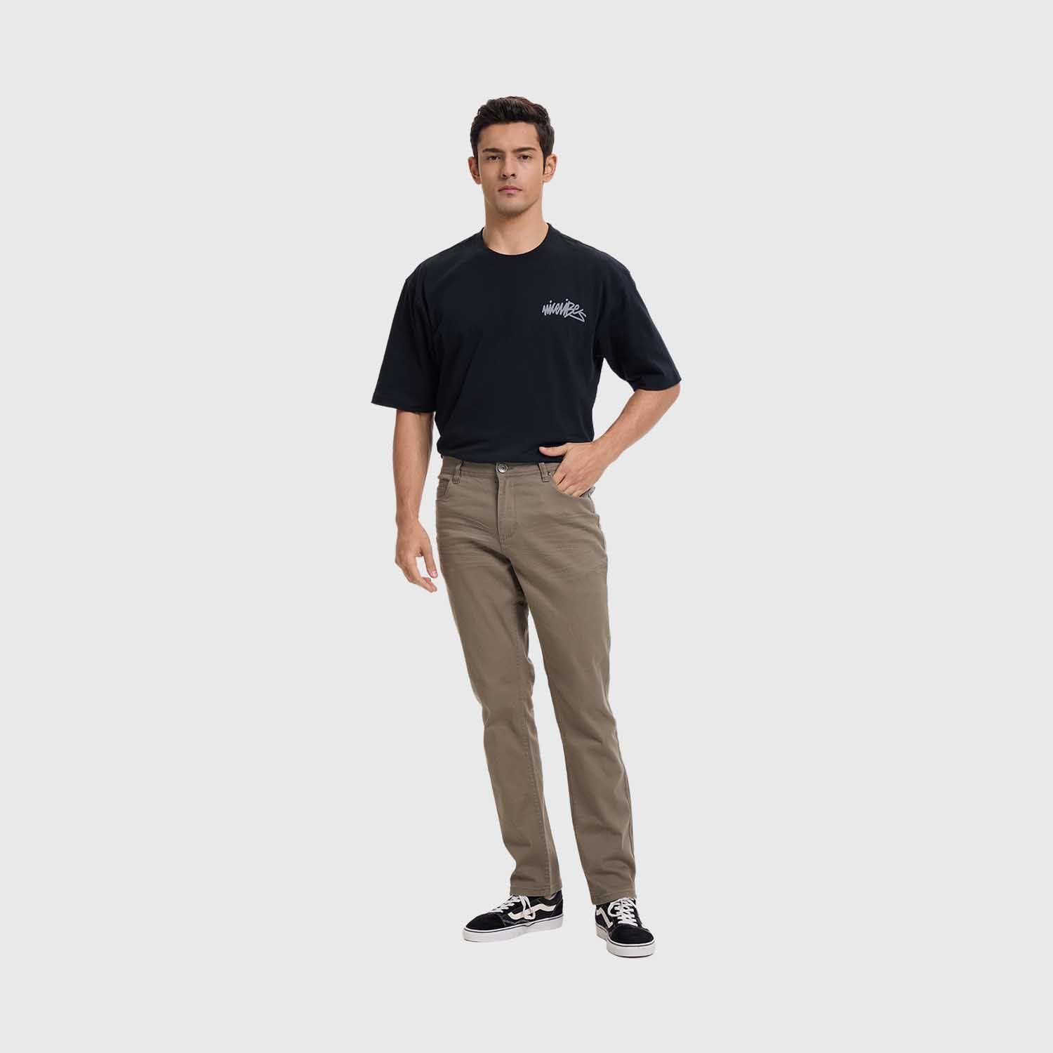 Jeans Hombre Slim Color Verde II  Fashion's Park-3